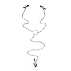 Sensation nips to clit clamps-Nipple and clit clamps BDSM Toys Nipple Clamps