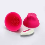 Vibro tities huggers-Vibrating nipple suckers Vibrators Nipple Toys Womens Sex Toys