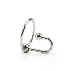 Urethral double ball plug-BDSM cock ring BDSM Toys Bdsm Sensory Play