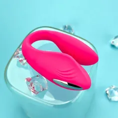 Connection c-shape-App-controlled C shaped vibrator  Vibrators Couples Vibrators