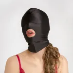 Open mouth spandex hood