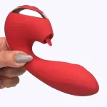 Sweet sensation-Licking dual vibrator Vibrators Rabbit Vibrators