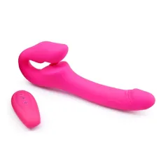Soul kiss-Vibrating strapless strap on Anal Toys Dildos Vibrators Strapless Strap Ons