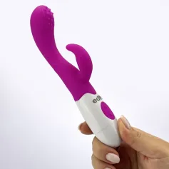 Eden dual caress finger motion-G spot bead rabbit vibrator Vibrators Rabbit Vibrators