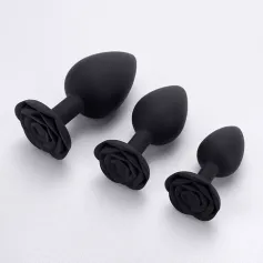 Night beauty-Rose butt plug Anal Toys Butt Plugs