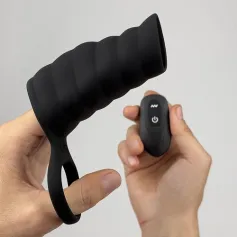 Playmate extend-Vibrating penis sleeve Vibrators Penis Extenders And Sleeves Male Sex Toys