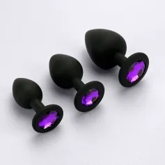 Midnight booty set-Anal training kit Anal Toys Butt Plugs