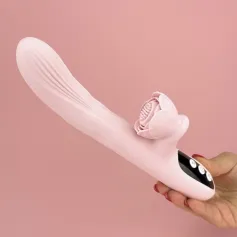 Sweet petals-Rose rabbit vibrator Vibrators Rose Vibrators