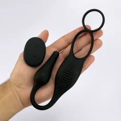 Mode-Prostate massager with cock ring Anal Toys Vibrators Prostate Massagers Male Sex Toys