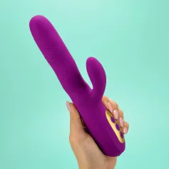 Virtuoso-Thrusting rabbit vibrator Vibrators Rabbit Vibrators