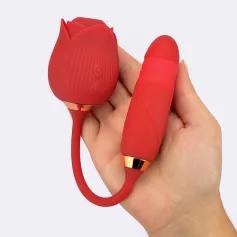 Dual rose-Dual rose vibrator Vibrators Rose Vibrators