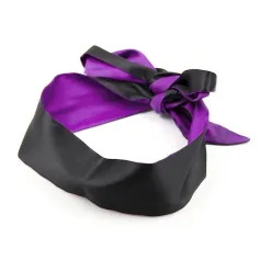 Double sided satin blindfold-Blindfold BDSM Toys Bondage Gear