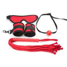 Red hot fantasy set-Beginner BDSM kit BDSM Toys Bondage Gear