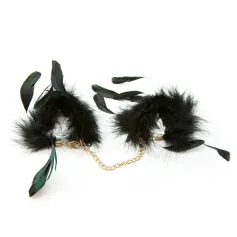 Feather wrist cuffs-Sex handcuffs BDSM Toys Bondage Gear
