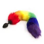 Rainbow tail-Tail butt plug Anal Toys BDSM Toys Butt Plugs