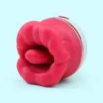 Soft kisser-Big mouth vibrator Vibrators Tongue Vibrators