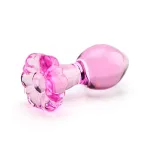 Flower butt plug-Glass butt plug Anal Toys Dildos Butt Plugs