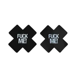 F*** Me x-pasties-Nipple pasties BDSM Toys Womens Underwear Sexy Lingerie